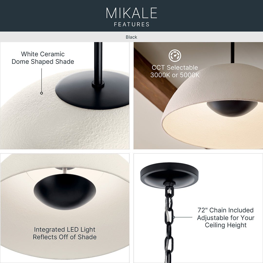 KICHLER-52829CPZLEDKICHLER Mikale 25W LED Pendant Selectable CCT