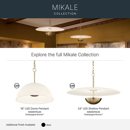 KICHLER-52829CPZLEDKICHLER Mikale 25W LED Pendant Selectable CCT