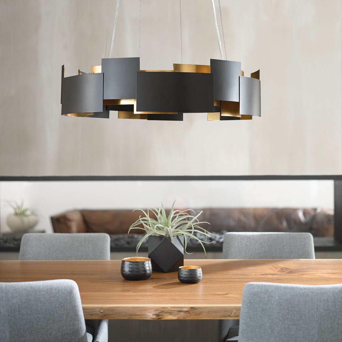KICHLER-42992OZLEDKICHLER Moderne 42992 60.0W LED 26.5" Chandelier 27K