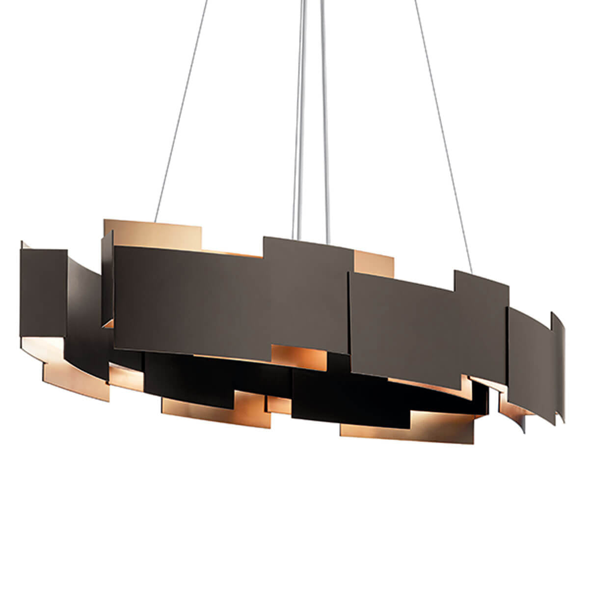 KICHLER-42993OZLEDKICHLER Moderne 42993 60.0W LED 16.25" Chandelier 27K