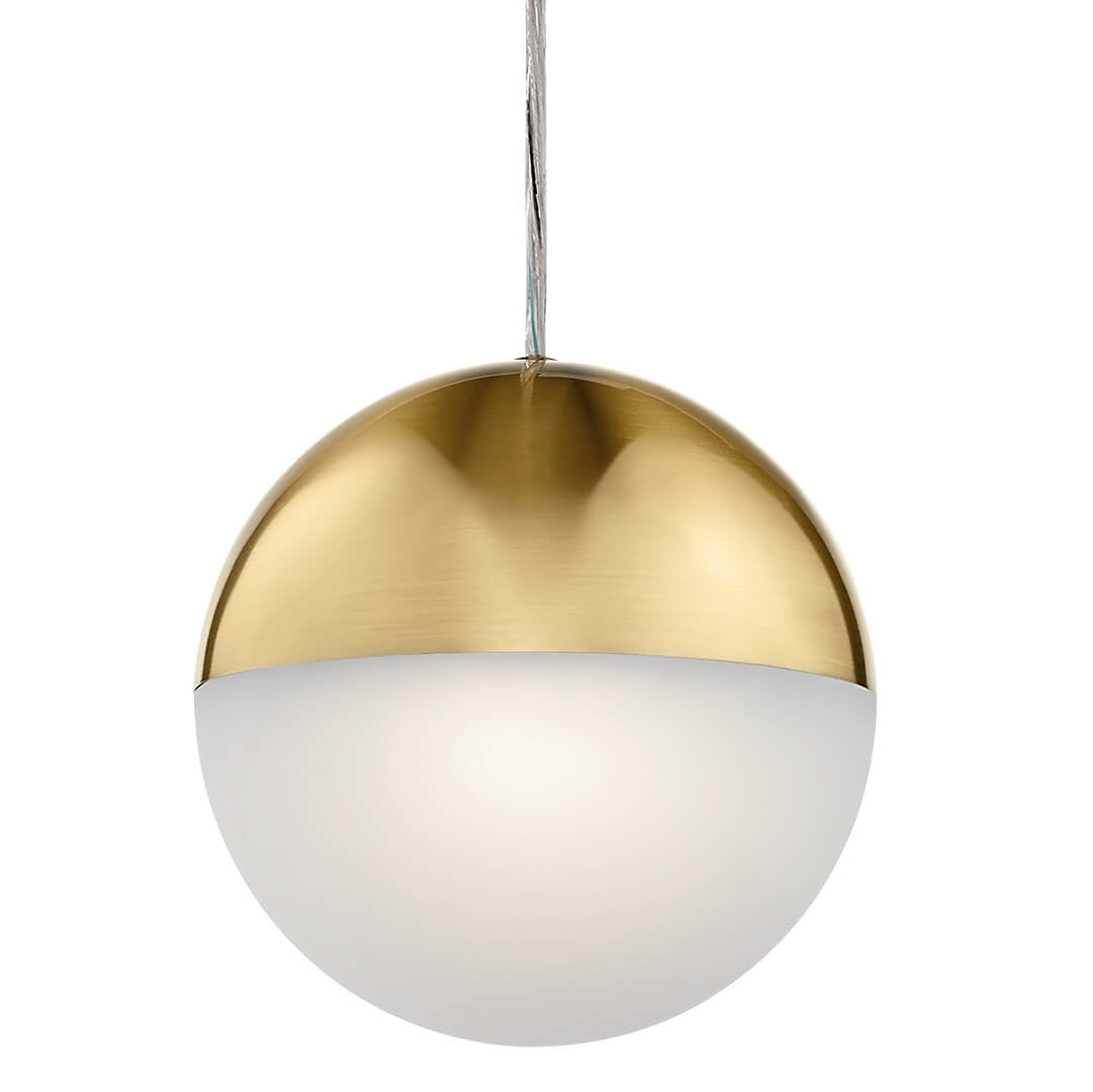 KICHLER-83854CGWHKICHLER Moonlit 17W LED 7.75" Pendant with White Glass 30K