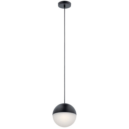 KICHLER-83854CGWHKICHLER Moonlit 17W LED 7.75" Pendant with White Glass 30K