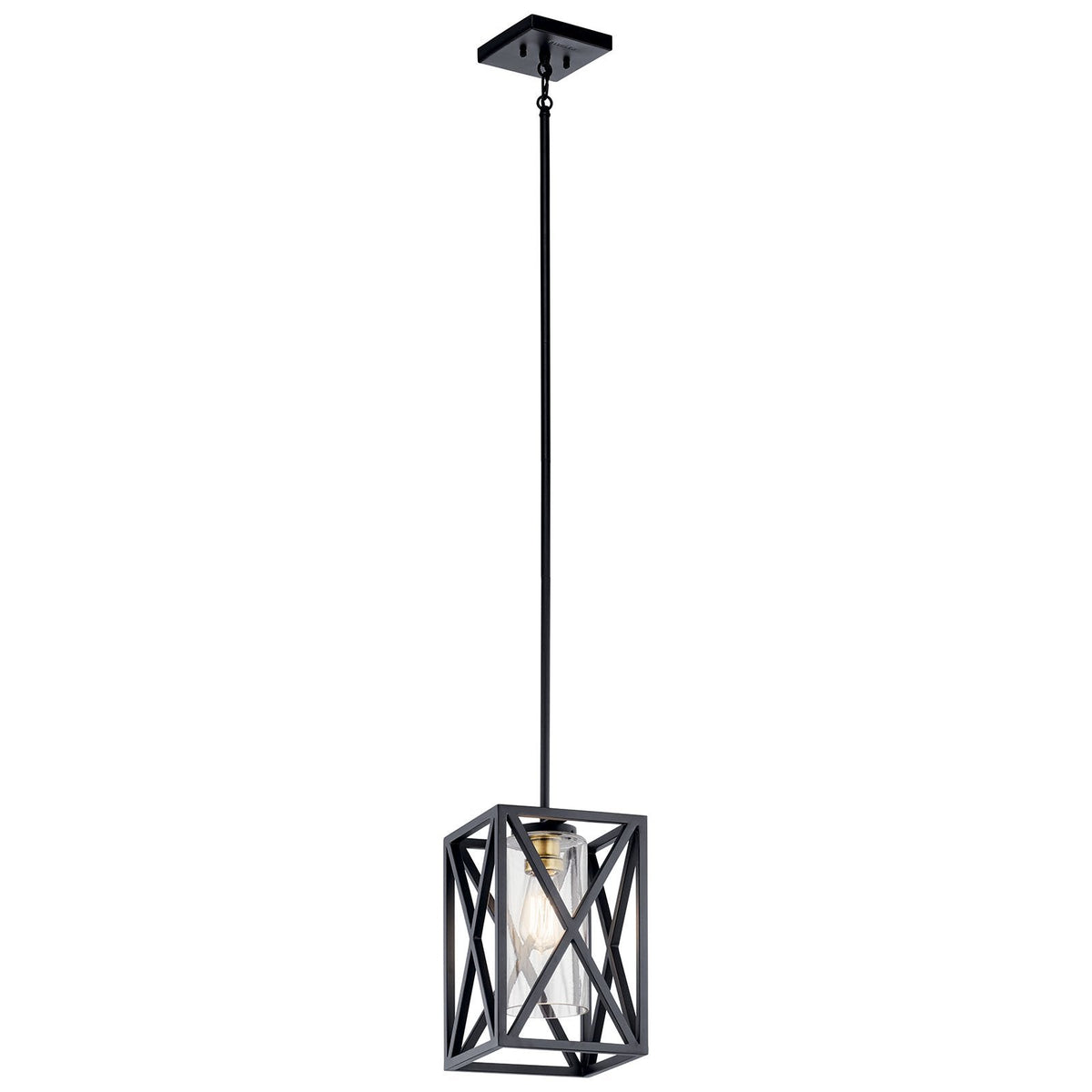 KICHLER-44083BKKICHLER Moorgate 1 Light Mini Pendant