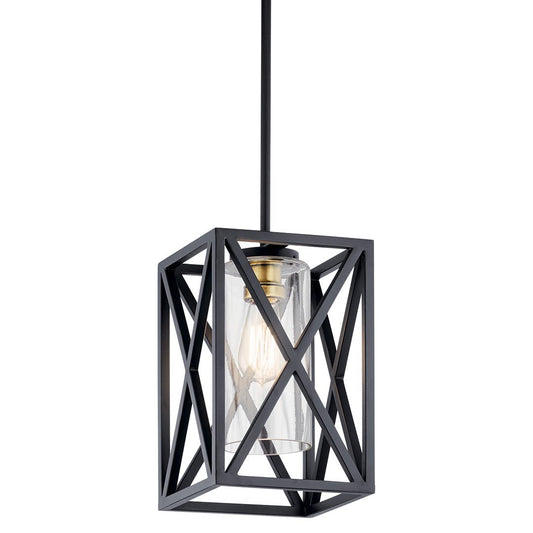 KICHLER-44083BKKICHLER Moorgate 1 Light Mini Pendant