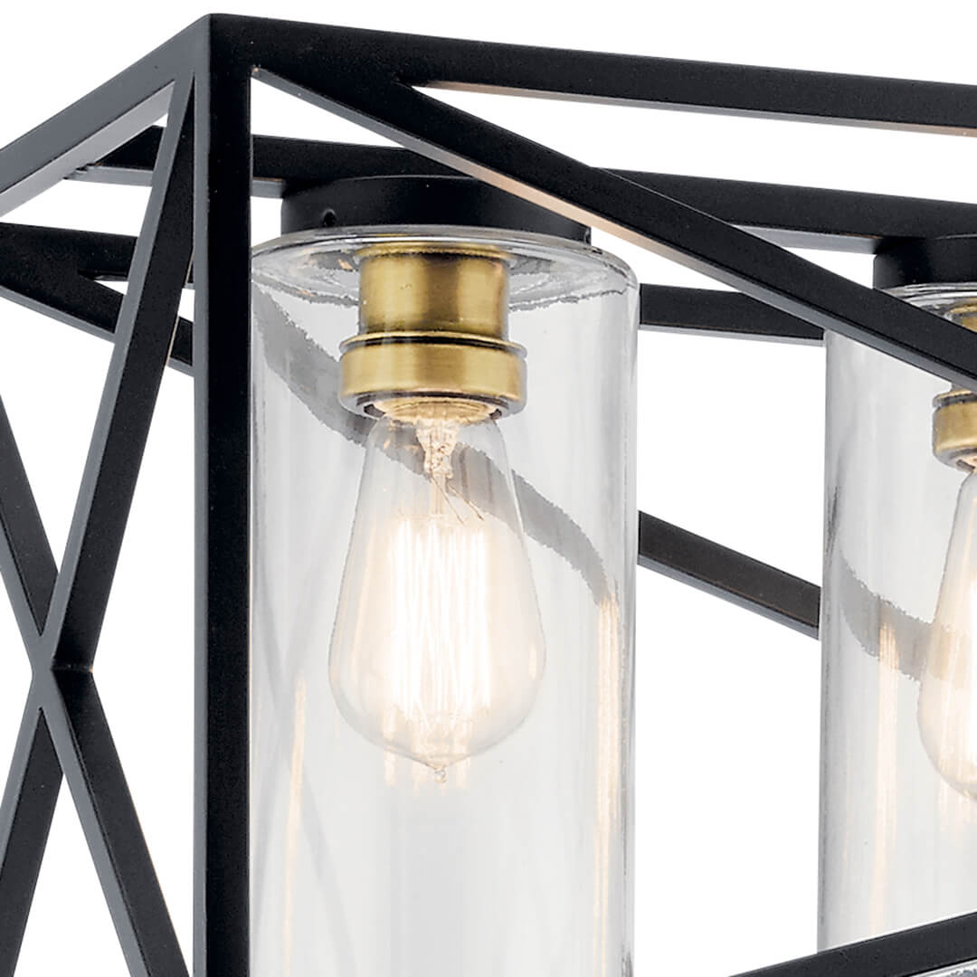 KICHLER-44081BKKICHLER Moorgate 44081 12" 5-Light Linear Chandelier