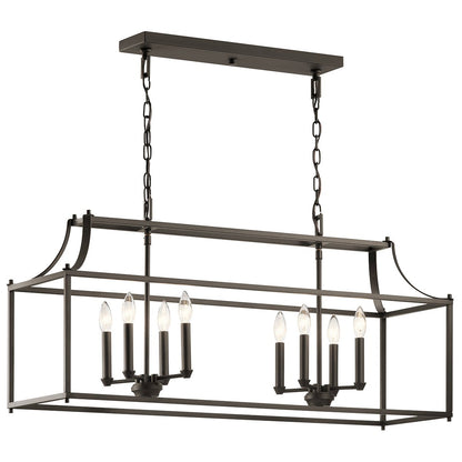 KICHLER-42497OZKICHLER Morrigan 42497 12.5" 8-Light Linear Chandelier