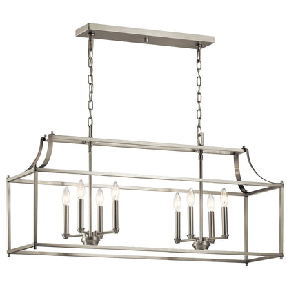 KICHLER-42497NIKICHLER Morrigan 42497 12.5" 8-Light Linear Chandelier