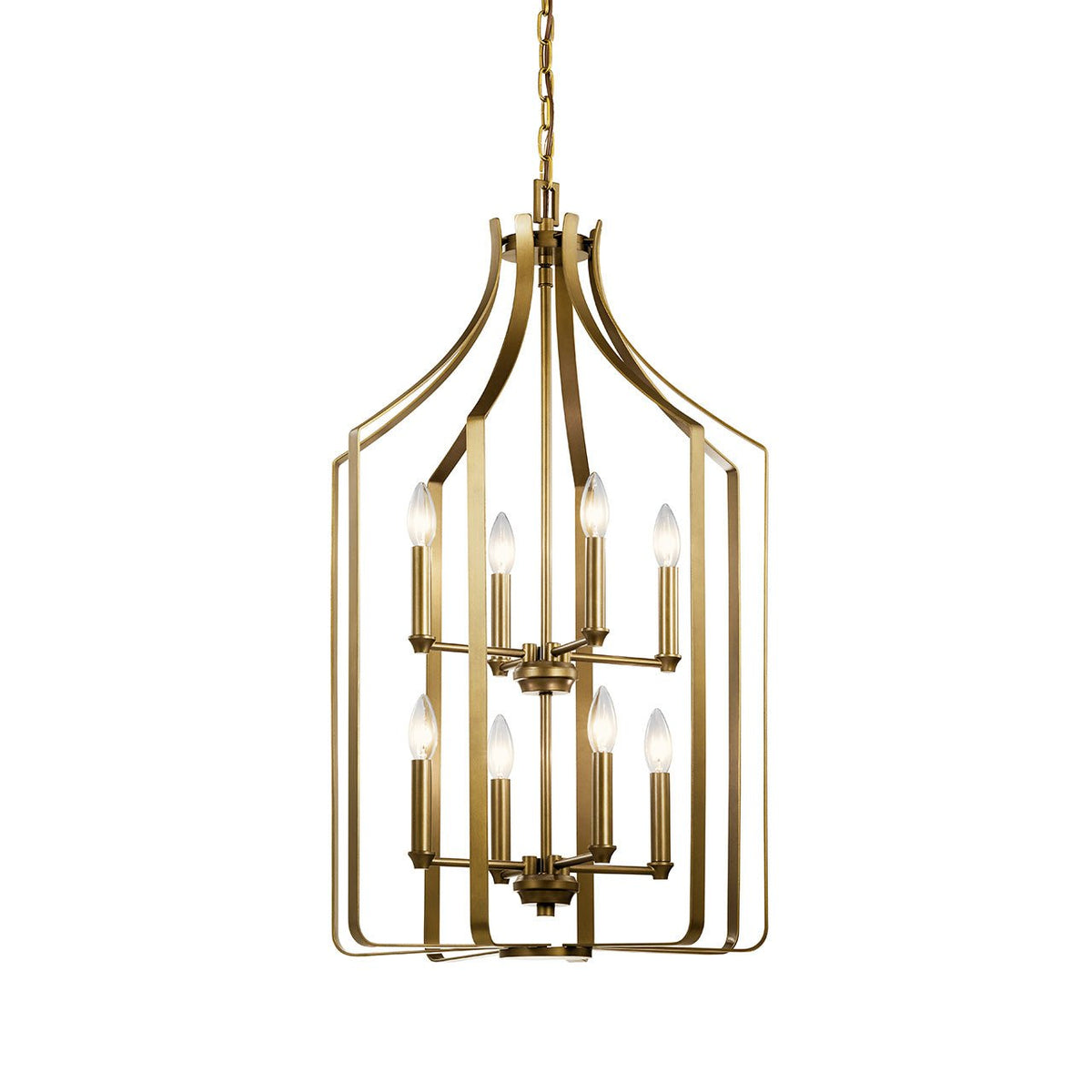 KICHLER-42498NBRKICHLER Morrigan 42498 19" 8-Light Chandelier