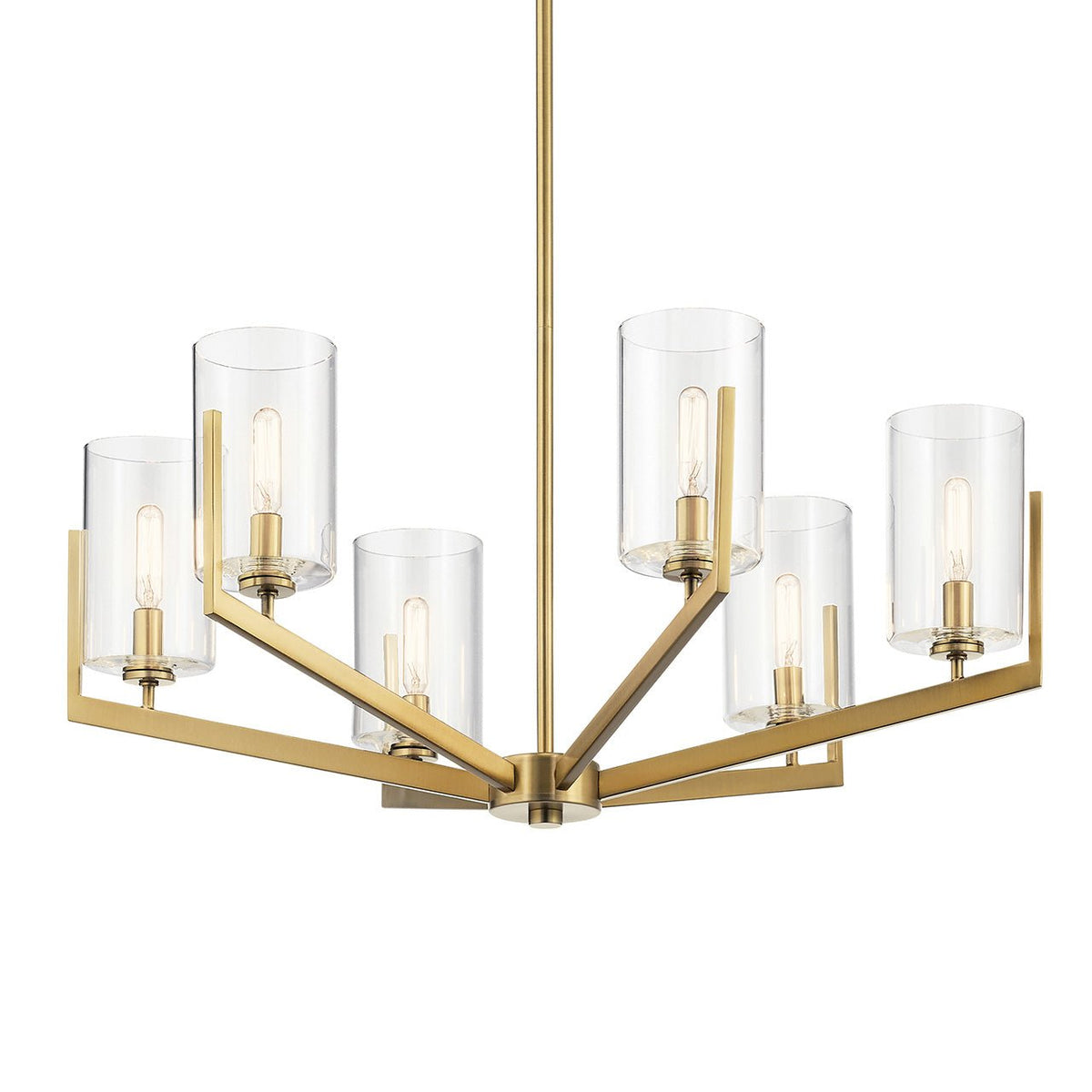 KICHLER-52314BNBKICHLER Nye 52314 28" 6-Light Chandelier