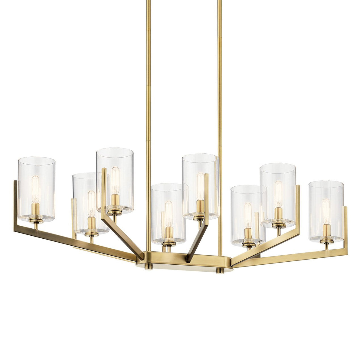KICHLER-52315BNBKICHLER Nye 52315 16.75" 8-Light Chandelier