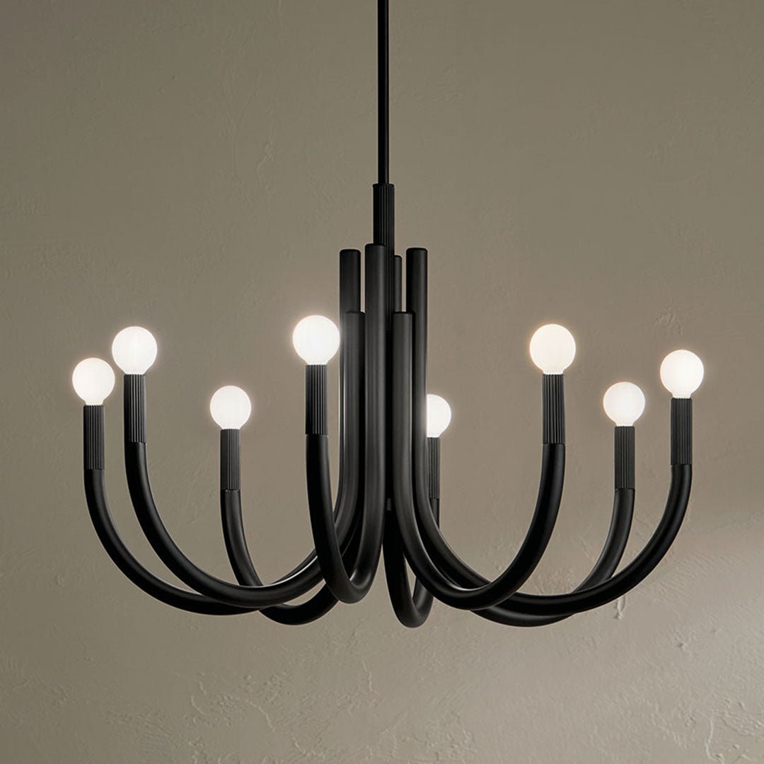 KICHLER-52550PNKICHLER Odensa 52550 29.25" 8-Light Chandelier