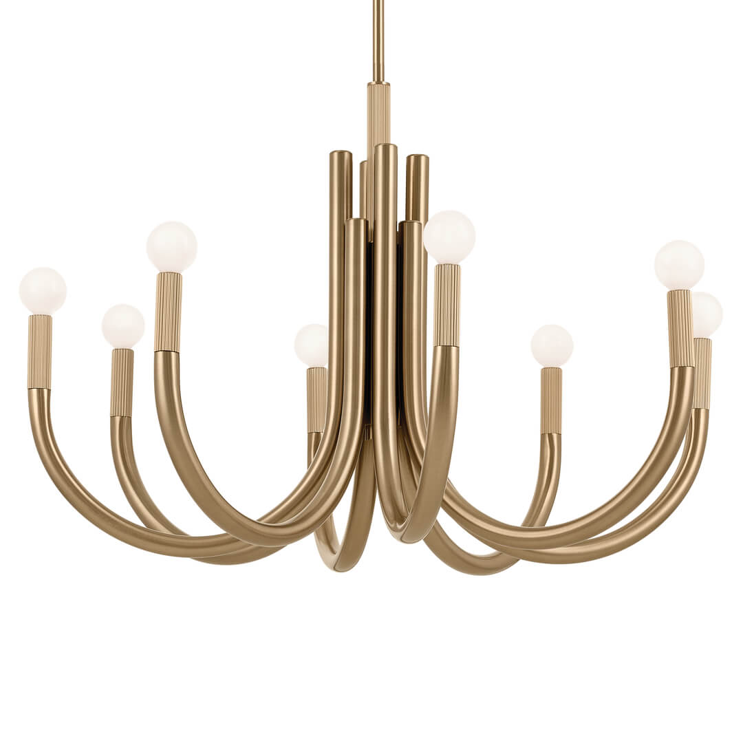 KICHLER-52550CPZKICHLER Odensa 52550 29.25" 8-Light Chandelier