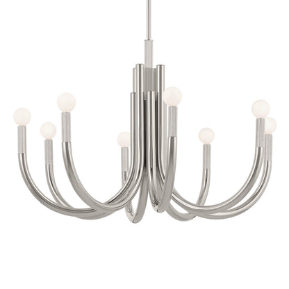KICHLER-52550PNKICHLER Odensa 52550 29.25" 8-Light Chandelier