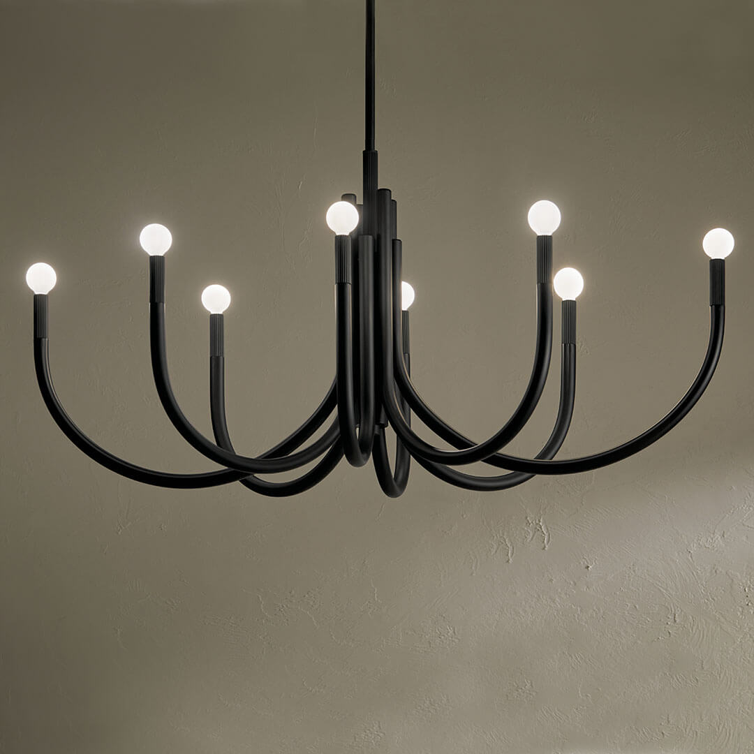 KICHLER-52553PNKICHLER Odensa 52553 21" 8-Light Chandelier
