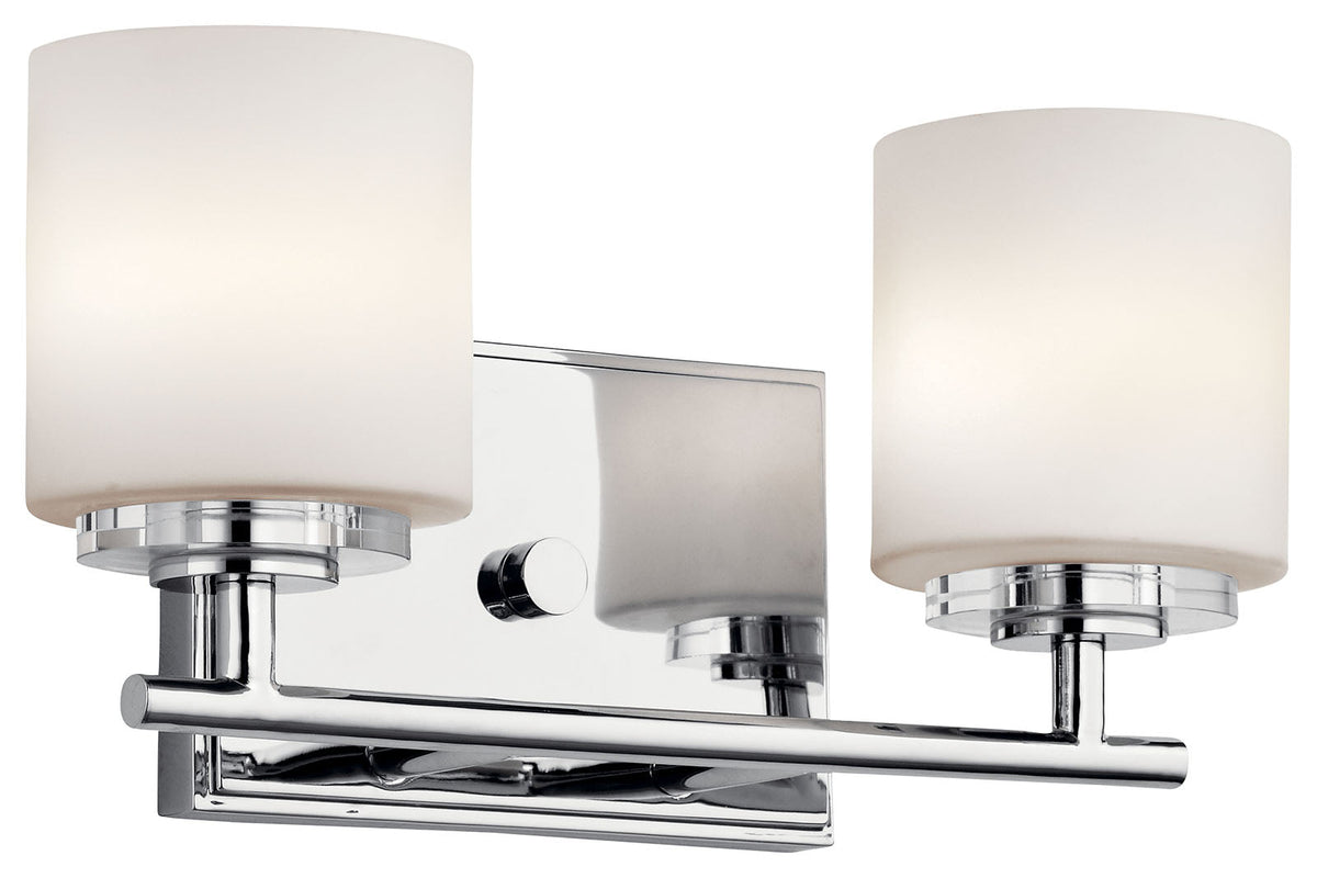 KICHLER-45501CHKICHLER O'Hara 45501 2 Light Vanity Light in Chrome