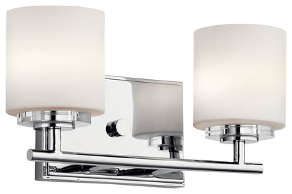 KICHLER-45501CHKICHLER O'Hara 45501 2 Light Vanity Light in Chrome