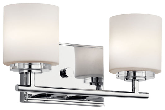 KICHLER-45501CHKICHLER O'Hara 45501 2 Light Vanity Light in Chrome