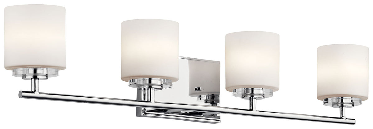 KICHLER-45503CHKICHLER O'Hara 45503 4 Light Vanity Light in Chrome