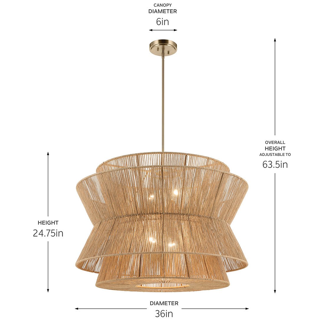 KICHLER-52735CPZKICHLER Ophira Pendant