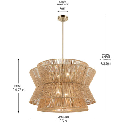 KICHLER-52735CPZKICHLER Ophira Pendant