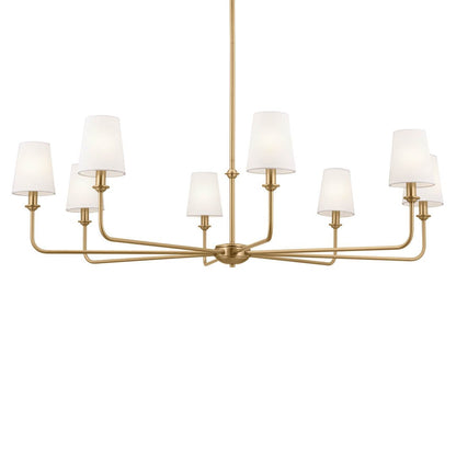 KICHLER-52517BNBKICHLER Pallas 52517 42.75" 8-Light Chandelier