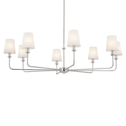 KICHLER-52517PNKICHLER Pallas 52517 42.75" 8-Light Chandelier