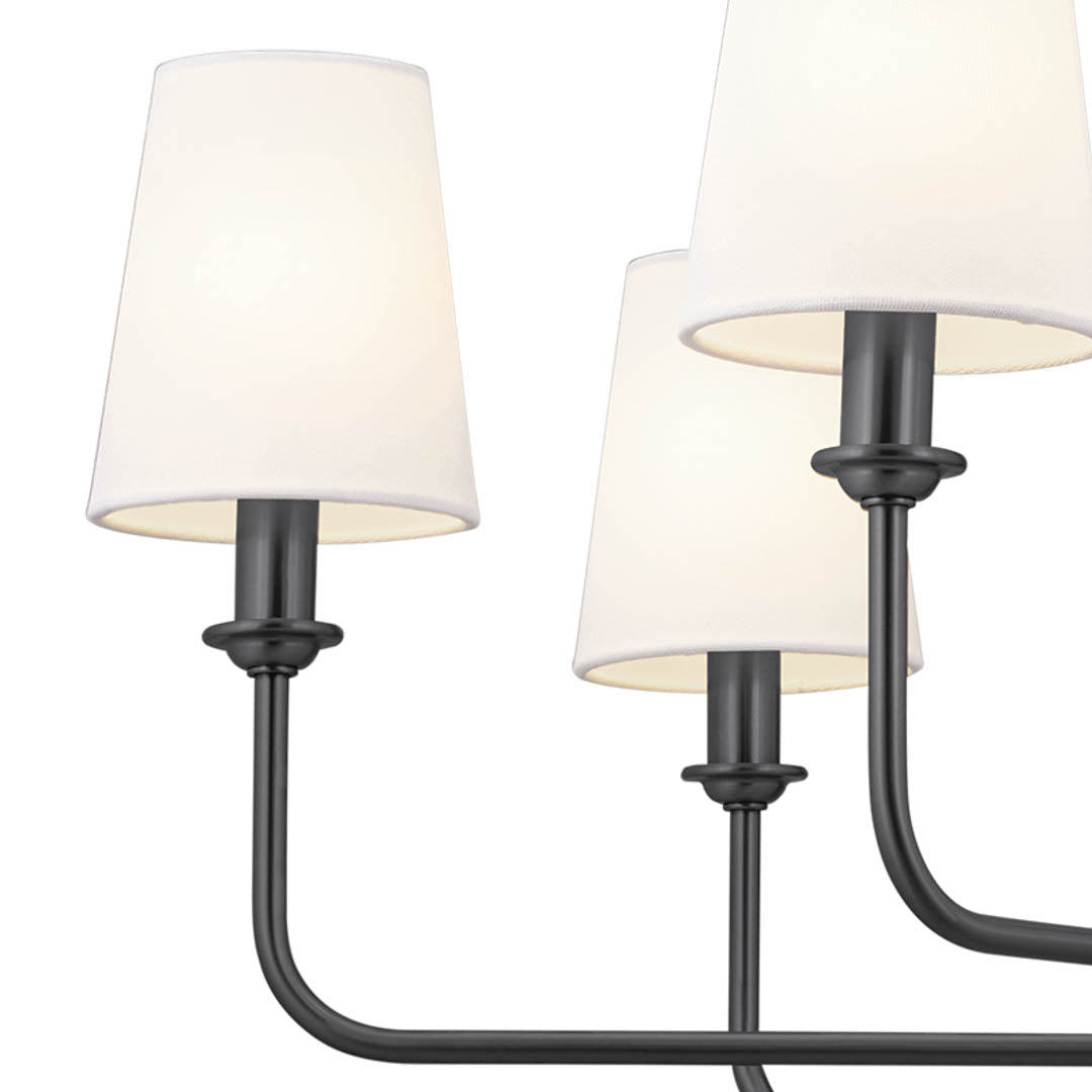 KICHLER-52517BKKICHLER Pallas 52517 42.75" 8-Light Chandelier