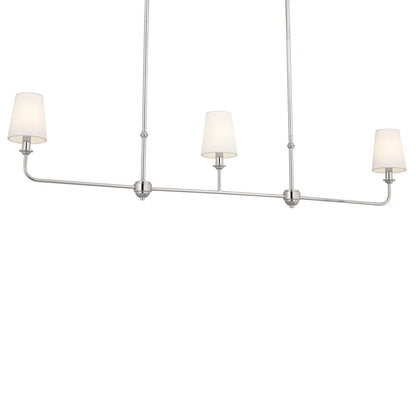 KICHLER-52519PNKICHLER Pallas 52519 4.5" 3-Light Linear Chandelier