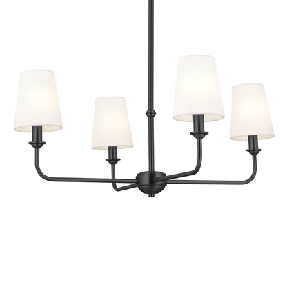 KICHLER-52520BKKICHLER Pallas 52520 25" 4-Light Chandelier