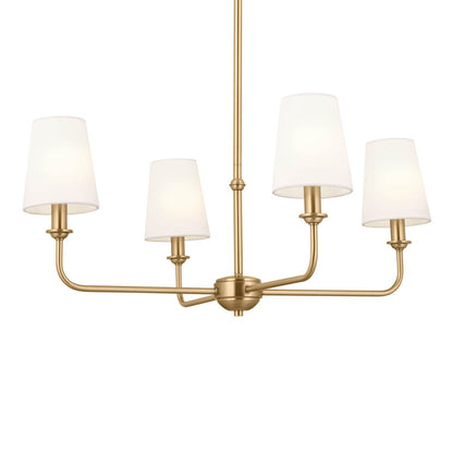 KICHLER-52520BNBKICHLER Pallas 52520 25" 4-Light Chandelier
