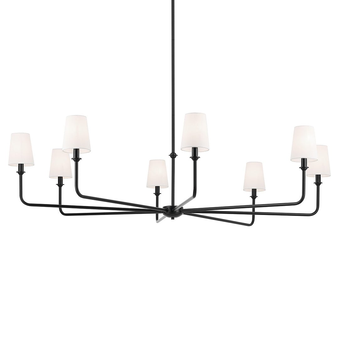 KICHLER-52521BKKICHLER Pallas 52521 52" 8-Light Chandelier