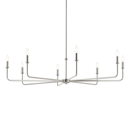 KICHLER-52521PNKICHLER Pallas 52521 52" 8-Light Chandelier