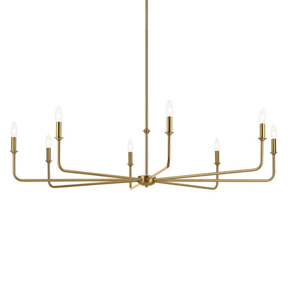 KICHLER-52521BNBKICHLER Pallas 52521 52" 8-Light Chandelier