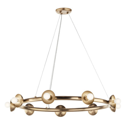 KICHLER-52642CPZKICHLER Palta 52642 34.5" 9-Light Chandelier