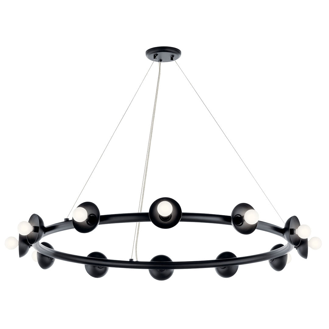 KICHLER-52643BKKICHLER Palta 52643 42" 12-Light Chandelier