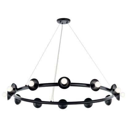 KICHLER-52643BKKICHLER Palta 52643 42" 12-Light Chandelier