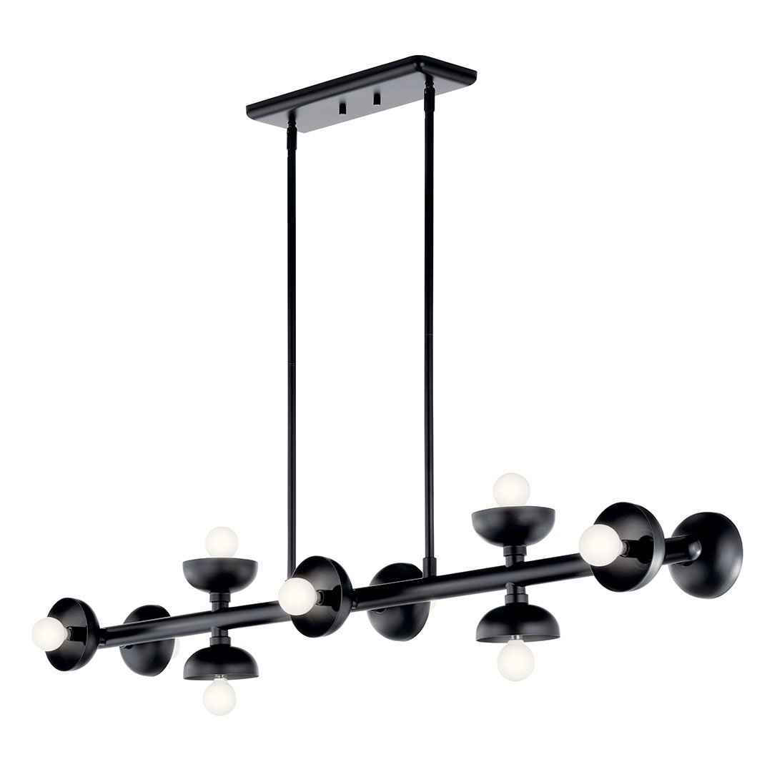KICHLER-52645BKKICHLER Palta 52645 6.5" 10-Light Linear Chandelier