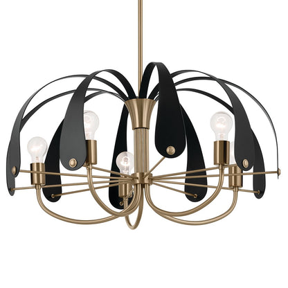 KICHLER-52572CPZKICHLER Petal 52572 31" 5-Light Chandelier