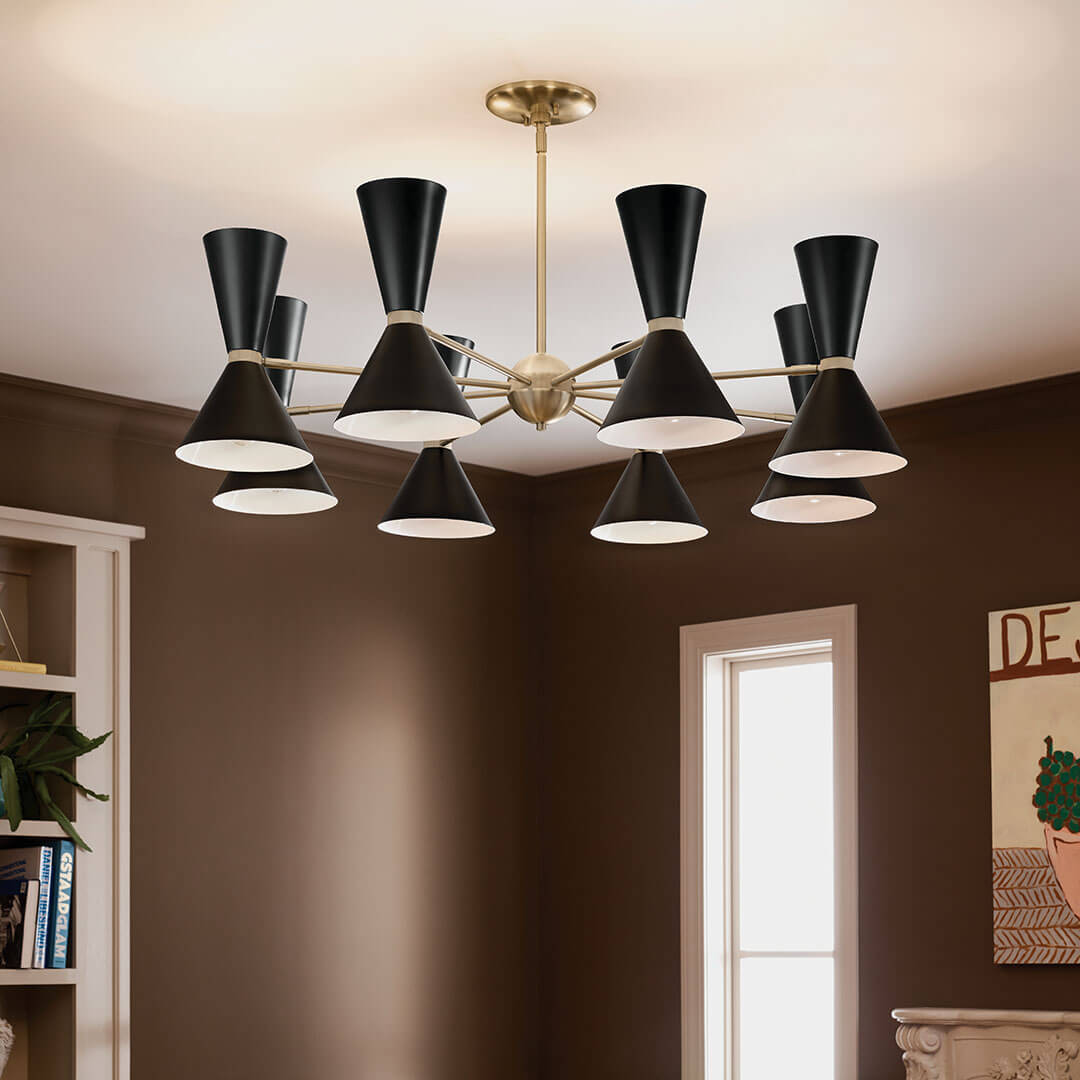 KICHLER-52567CPZWHKICHLER Phix 52567 48.75" 16-Light Chandelier