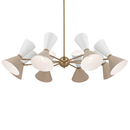 KICHLER-52567CPZGRGKICHLER Phix 52567 48.75" 16-Light Chandelier