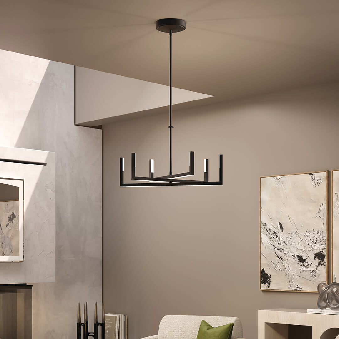 KICHLER-84313WHKICHLER Priam 84313 28" 6-Light Chandelier