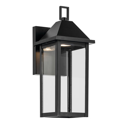 KICHLER-59157BKDSKichler Prin 59157 14" Outdoor Wall Light