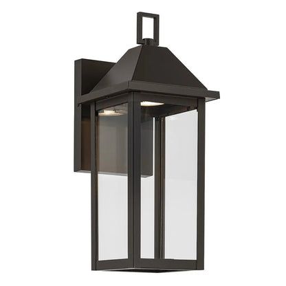KICHLER-59157BKDSKichler Prin 59157 14" Outdoor Wall Light