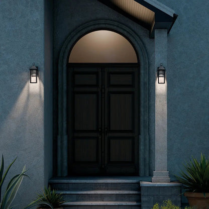 KICHLER-59157BKDSKichler Prin 59157 14" Outdoor Wall Light