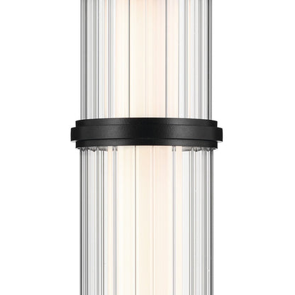 KICHLER-52755PNLEDKICHLER Riven 15.5 Inch LED 1 Light Pendant with Clear Glass 30K