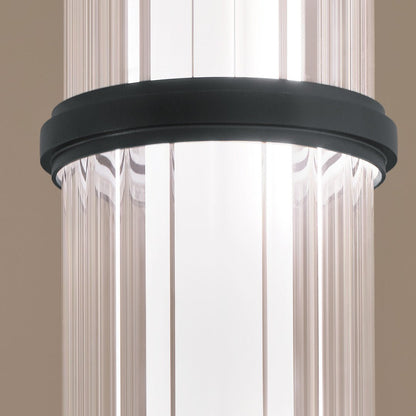 KICHLER-52755PNLEDKICHLER Riven 15.5 Inch LED 1 Light Pendant with Clear Glass 30K