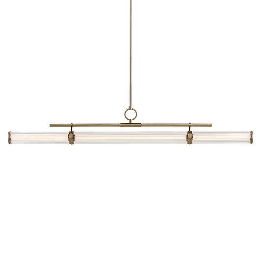 KICHLER-52754CPZLEDKICHLER Riven 52754 45W LED 60.25" Linear Chandelier 30K