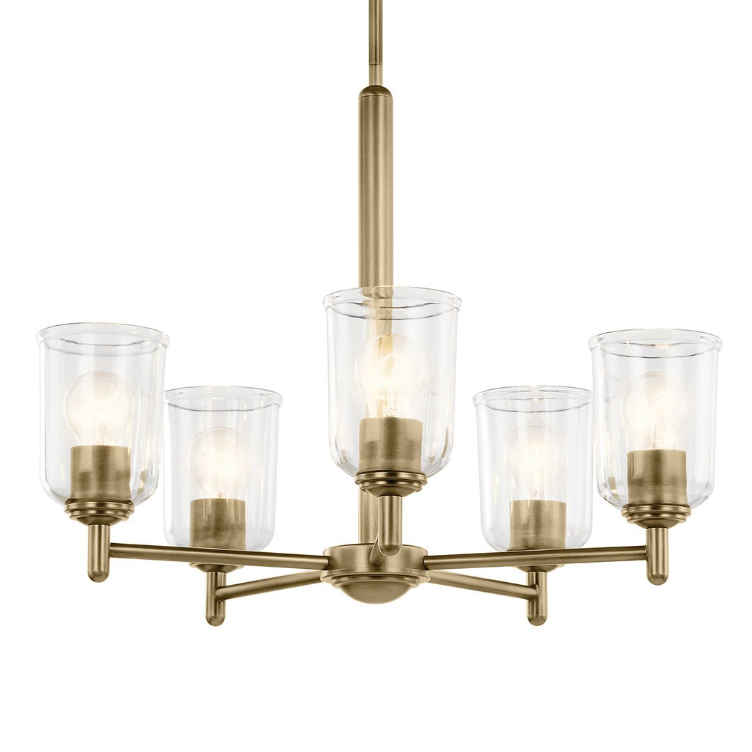 KICHLER-43671NBRCLRKICHLER Shailene 43671 23.75" 5-Light Chandelier
