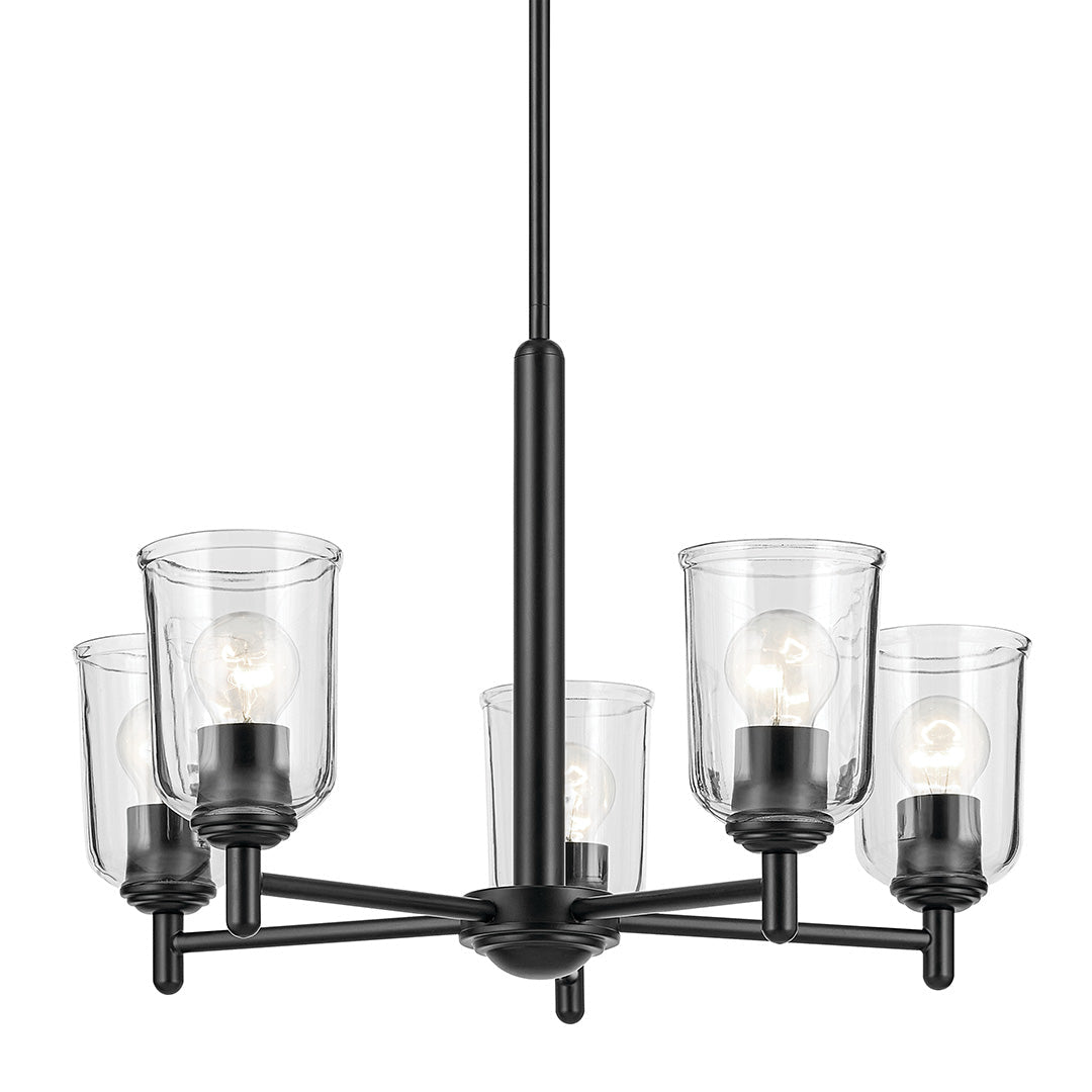 KICHLER-43671BKCLRKICHLER Shailene 43671 23.75" 5-Light Chandelier