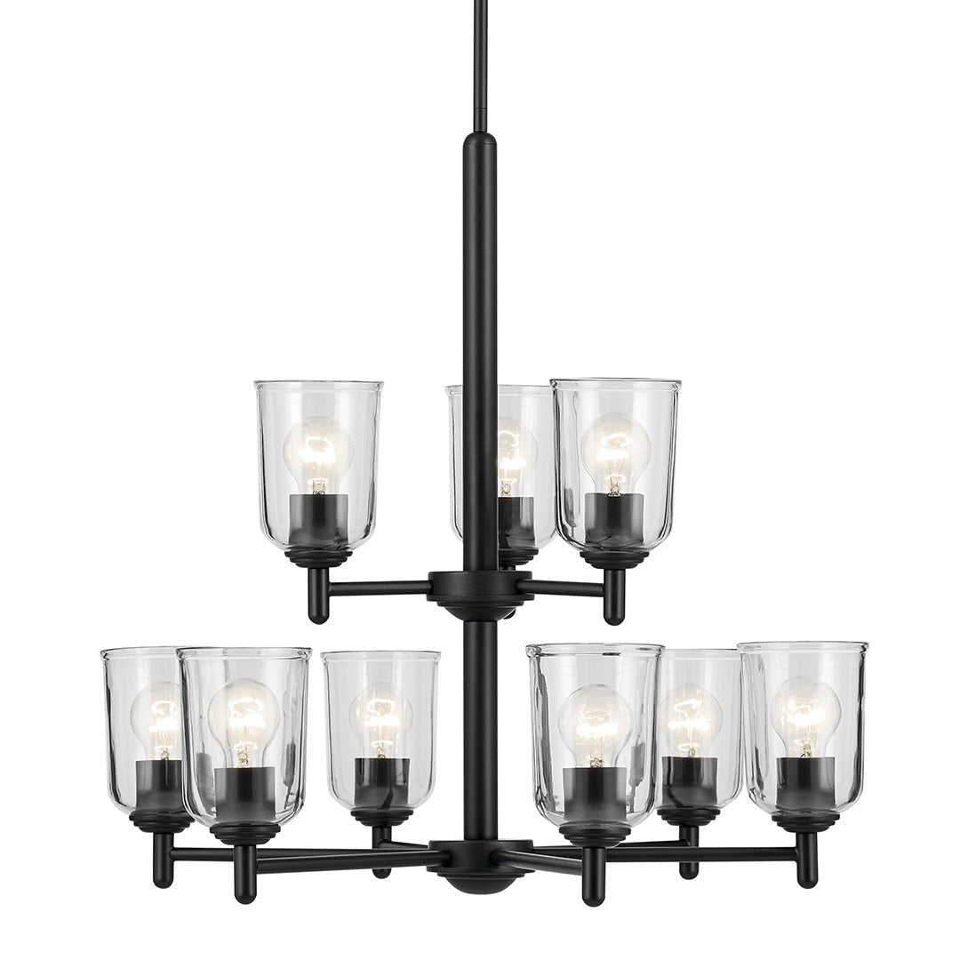 KICHLER-43672BKCLRKICHLER Shailene 43672 26.5" 9-Light Chandelier